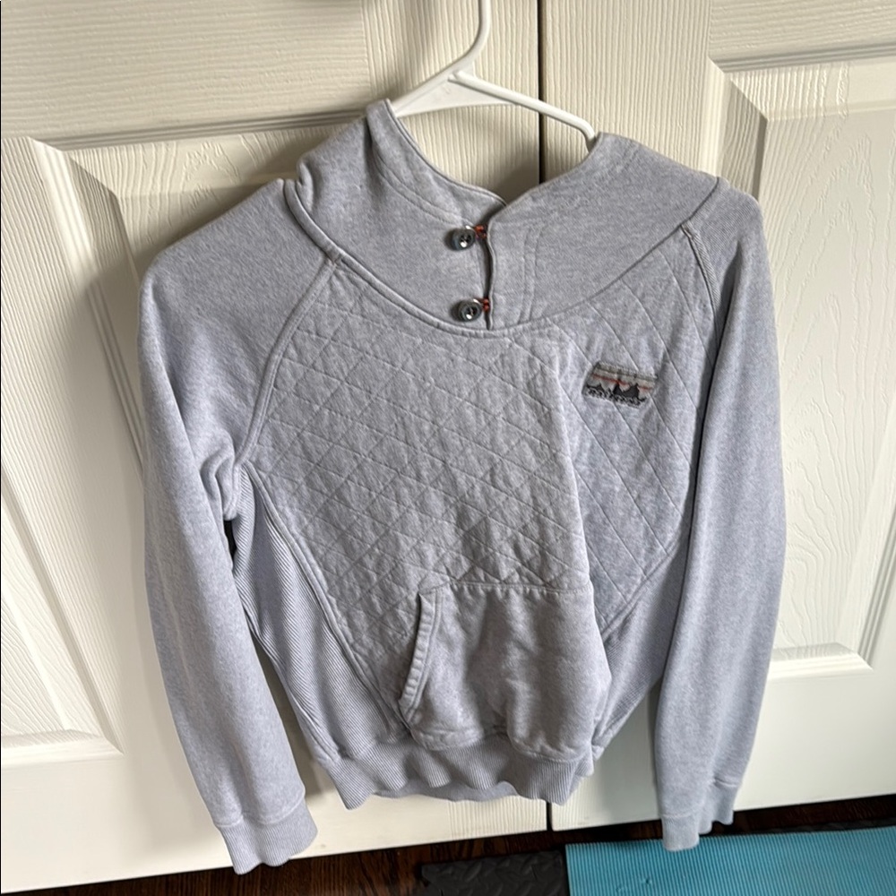 Gray Quilted men’s  Sweater